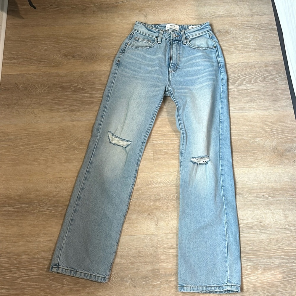 Slim straight jean